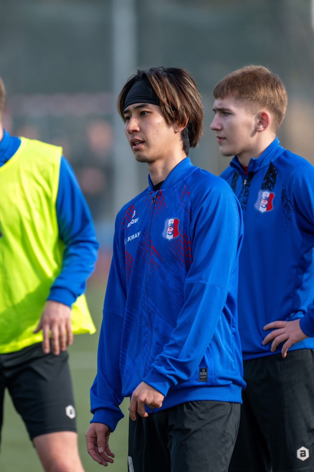 試合前ウォームアップ